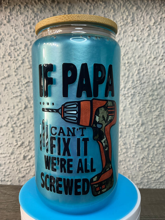 Premade 16oz Glass