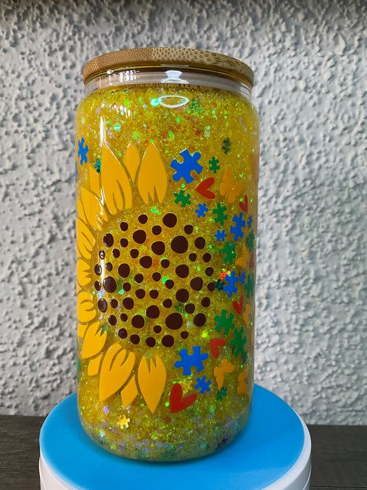 Premade 16oz Glass